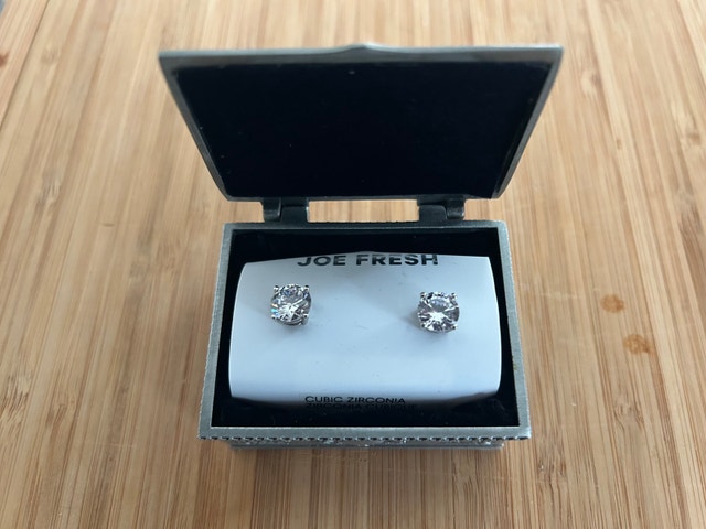Joe Fresh Cubic Zirconia Stud Earrings - photo 2