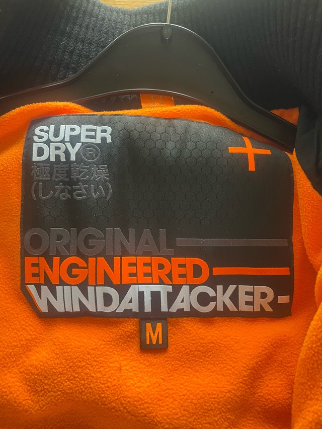 Superdry Windattacker Jacket - medium unisex men’s women - photo 3