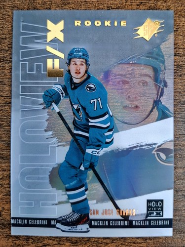 2024-25 Upper Deck SPx Holoview F/X Rookie Macklin Celebrini