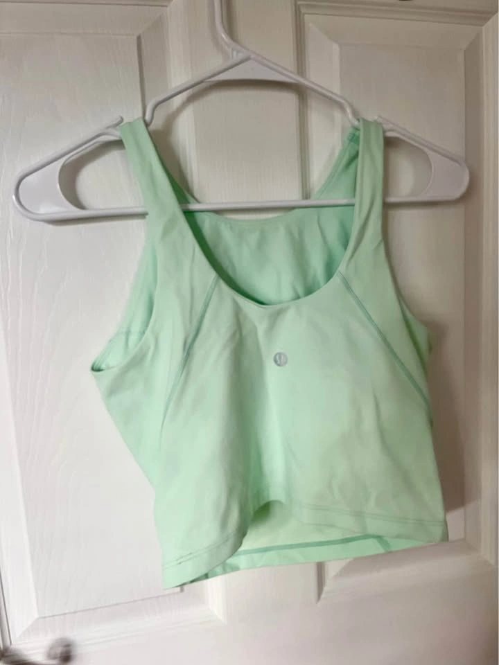 Lululemon Align High Neck Tank Top (Mint Green) - Size 6 - photo 2