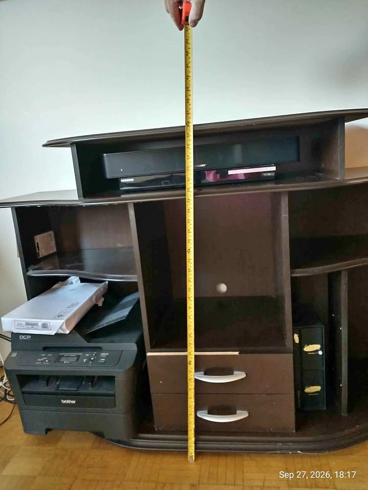 FREE TV/ printer stand or entertainment center