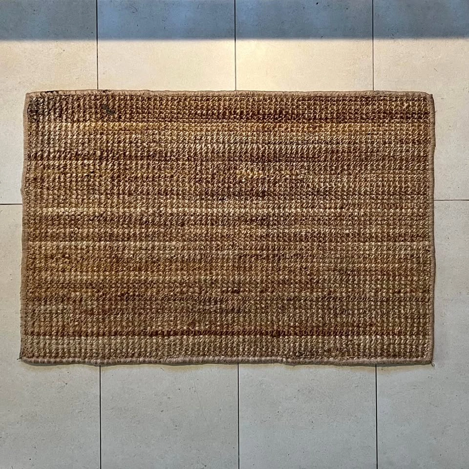 IKEA LOHALS Door mat, natural, 60 cm x 90 cm