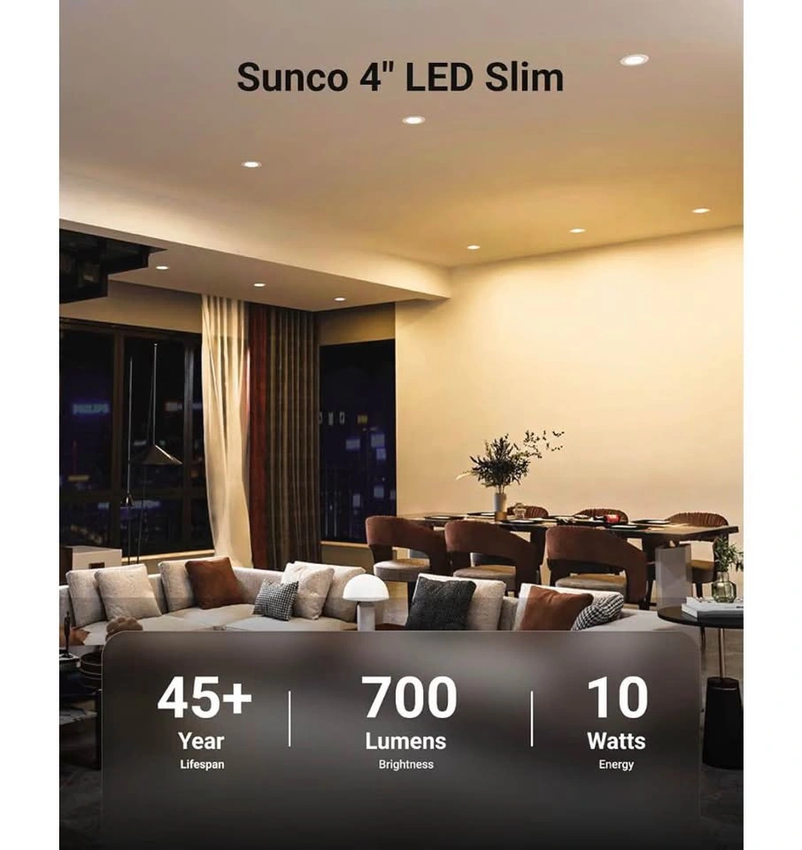 Sunco 4" Ultra-Slim LED Downlight 24-Pack Brand new - photo 3