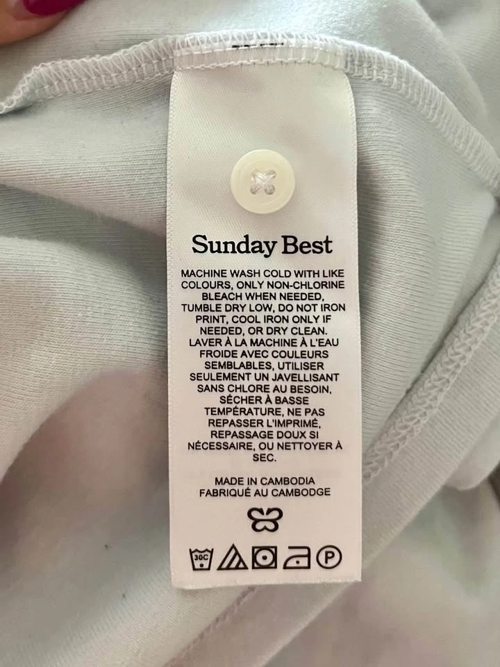 Aritzia Sunday Best Little Ribbed Cropped Cardigan - Size Small - photo 5