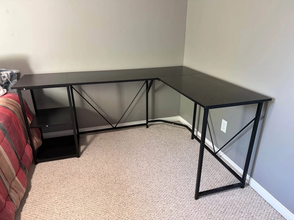 67” L-shaped desk - photo 2