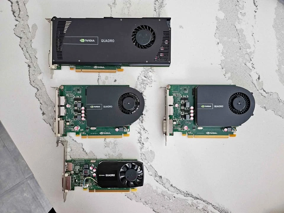 Nvidia Quadro Graphics Cards (GPUs)