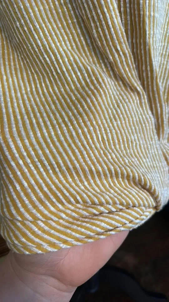 W5 Striped Twist Front Tee Shirt - photo 4
