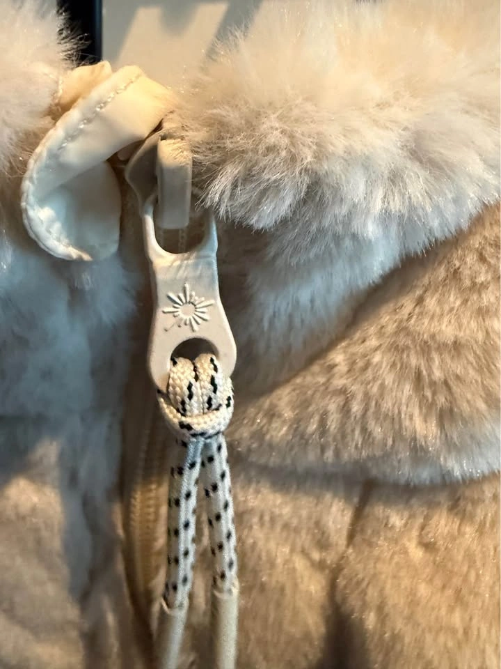 OFFLINE by Aerie Ski Lodge Faux Fur Bomber Jacket, Size L - photo 4