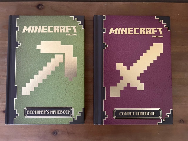 Mojang Minecraft Handbooks + FREE Shirt