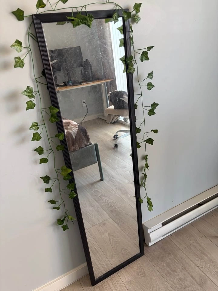 Black Full Length Mirror - photo 2