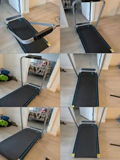 Compact 2-in-1 Under-Desk Treadmill and Walkpad - Like New - photo 3