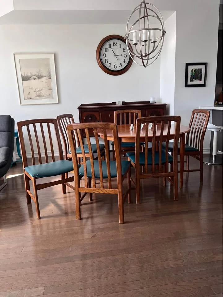 Set of 6 MCM dining chair - made by Nordic furniture image indicator(3)