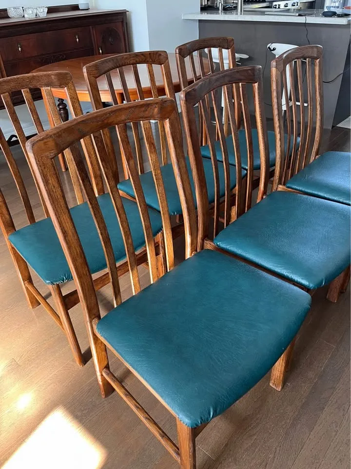 Set of 6 MCM dining chair - made by Nordic furniture image indicator(4)