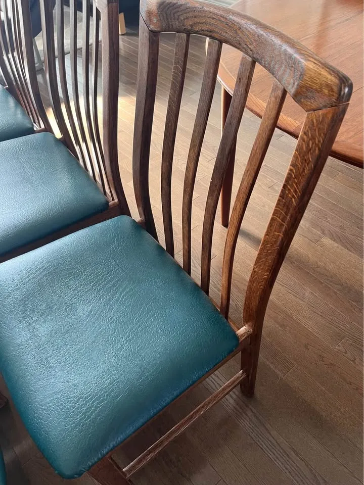 Set of 6 MCM dining chair - made by Nordic furniture image indicator(5)