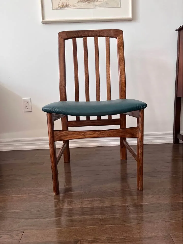 Set of 6 MCM dining chair - made by Nordic furniture image indicator(7)