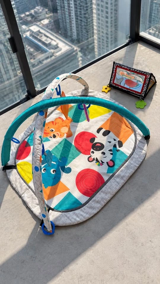Baby Einstein Activity Gym & Tummy Time Play Mat - photo 2