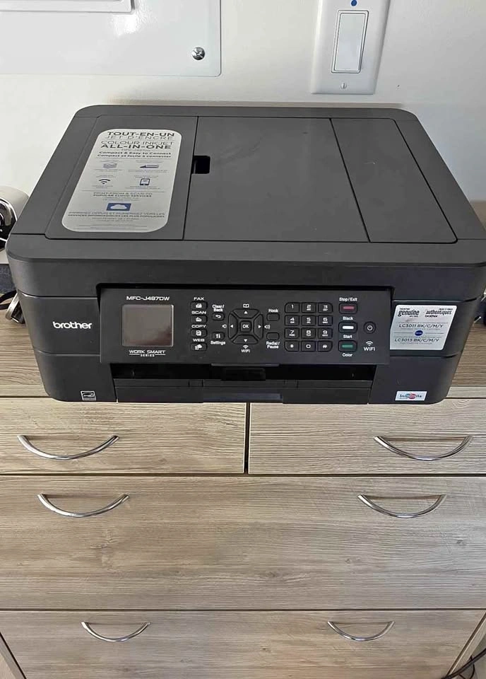 Brother MFC-J497DW Work Smart Series All-in-One Printer