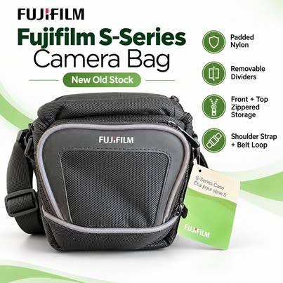 Official Fujifilm S-Series Padded Camera Bag New Old Stock