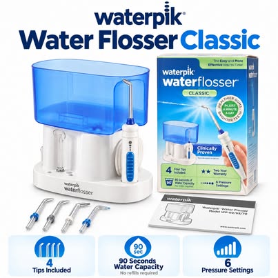 Waterpik Water Flosser Classic – Open Box, Sealed Product