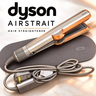 Dyson Airstrait Straightener Wet to Dry Nickel/Copper - Open Box