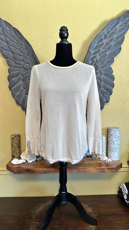 Tribal Knit Crew Neck Sweater