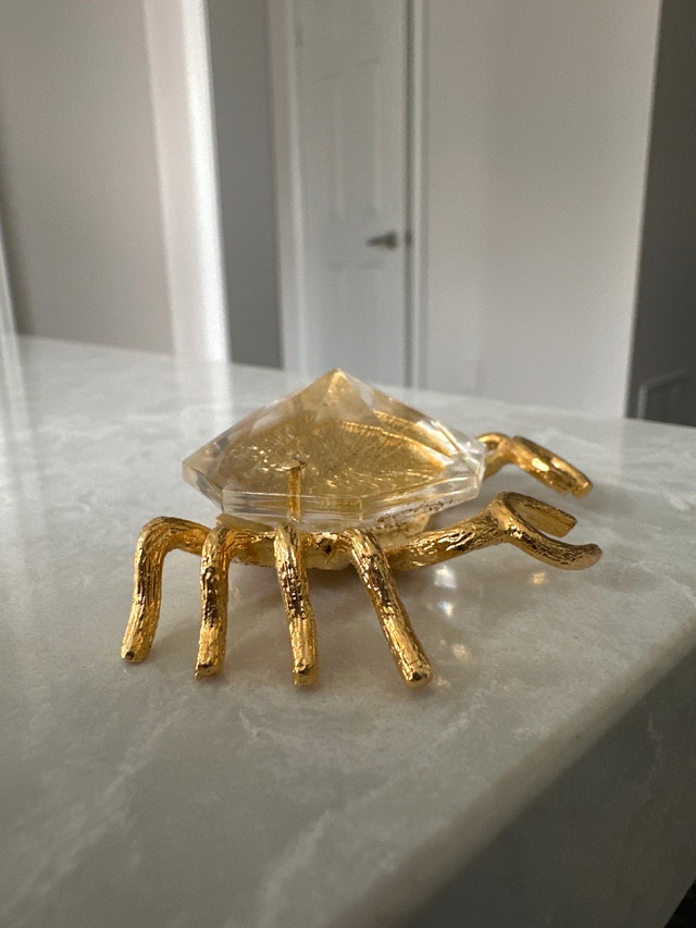 Vintage crystal crab figurine - photo 5