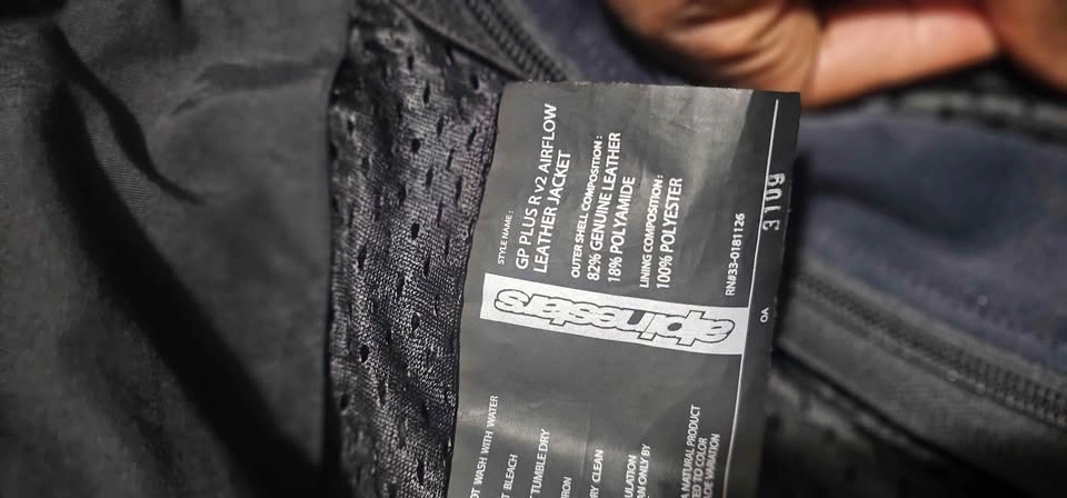 AlpineStars gp plus rv2 leather jacket - photo 5