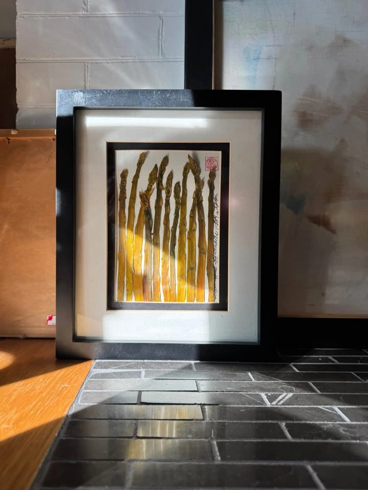 Set of 3 Botanical Kitchen Wall Art – Real Pressed Vegetables - photo 5