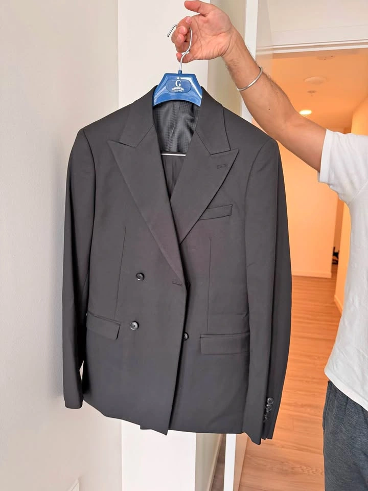 Brand new - Double breasted coat + trousers