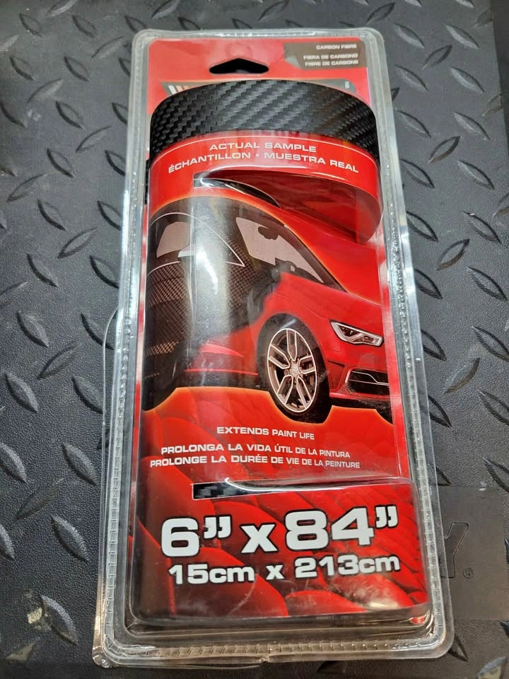 WrapTech Carbon Fiber Vinyl Wrap 6" x 84"