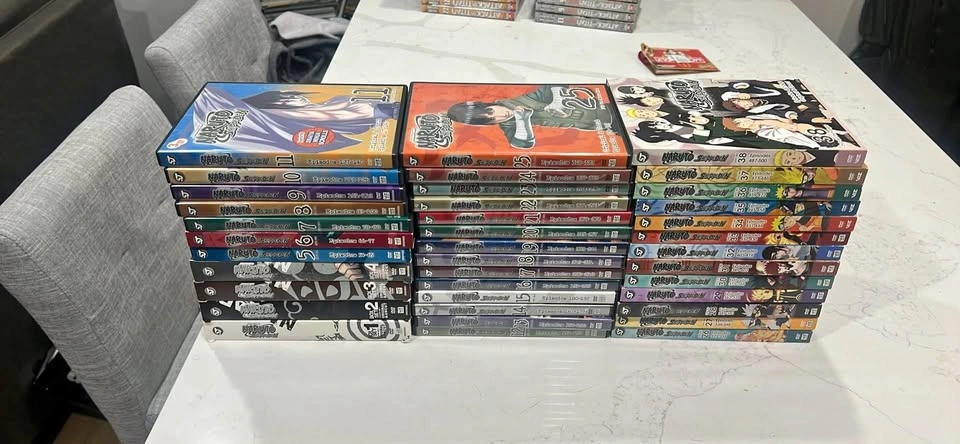 Naruto Shippuden DVD Collection Sets 1-38