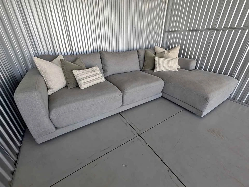 West elm sectional. Delivery available