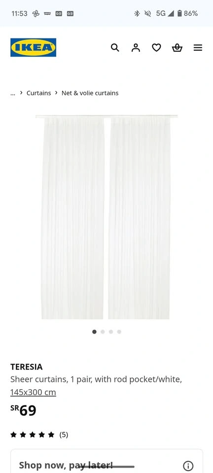 Curtain set for sale - photo 2