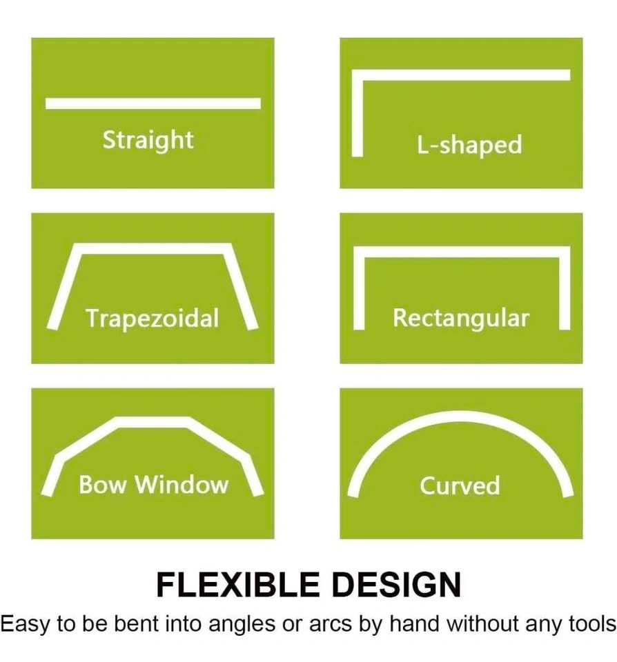 Flexible Bendable Curtain Track - photo 4
