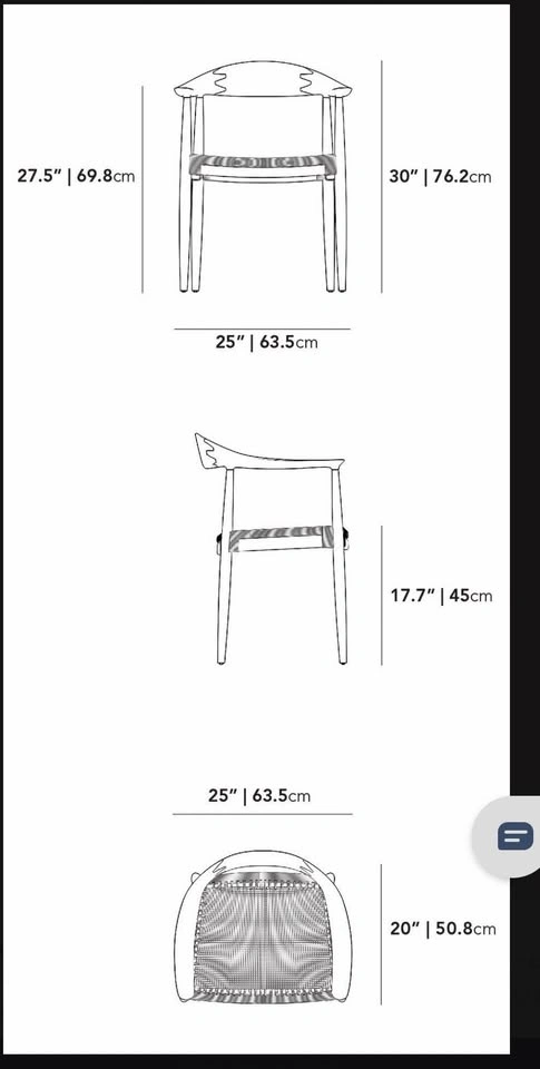 Rove Concept Oak Round Chair - photo 5