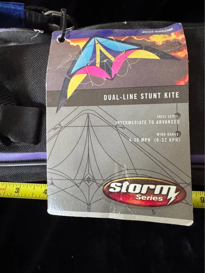 Go Fly A Kite (GFAK) "Hurricane" Dual-Line Stunt Kite - photo 4