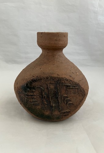PATRICIA PERRIN Signed Brutalist Stoneware Vessel, New Zealand - photo 3