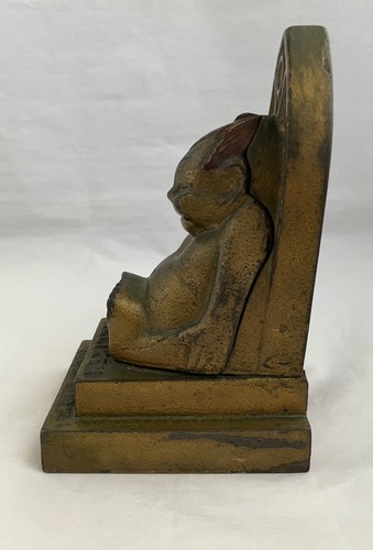 BILLIKEN Antique Cast Iron Coin Bank by A. C. Williams Company - photo 3