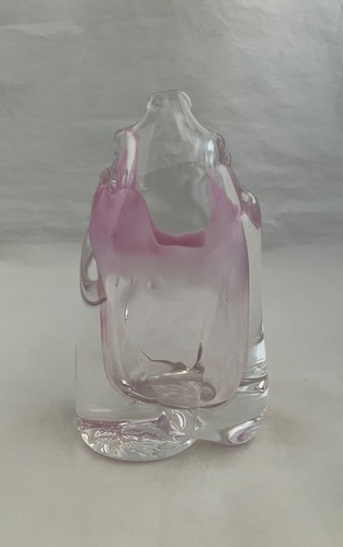 BRIAN ASHBY Signed Studio Glass Bud Vase, Canada