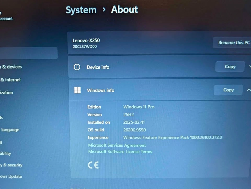 Lenovo X250 i5-5300U 2.30GHz 8G/120G Win 11 Pro + Office - photo 3