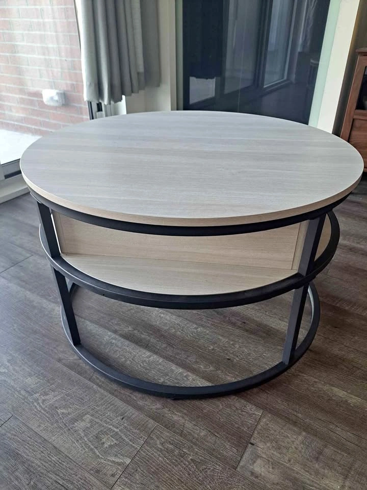 Wayfair round lift-top coffee/dining table