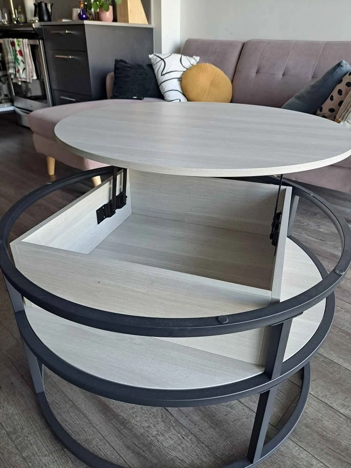 Wayfair round lift-top coffee/dining table - photo 3