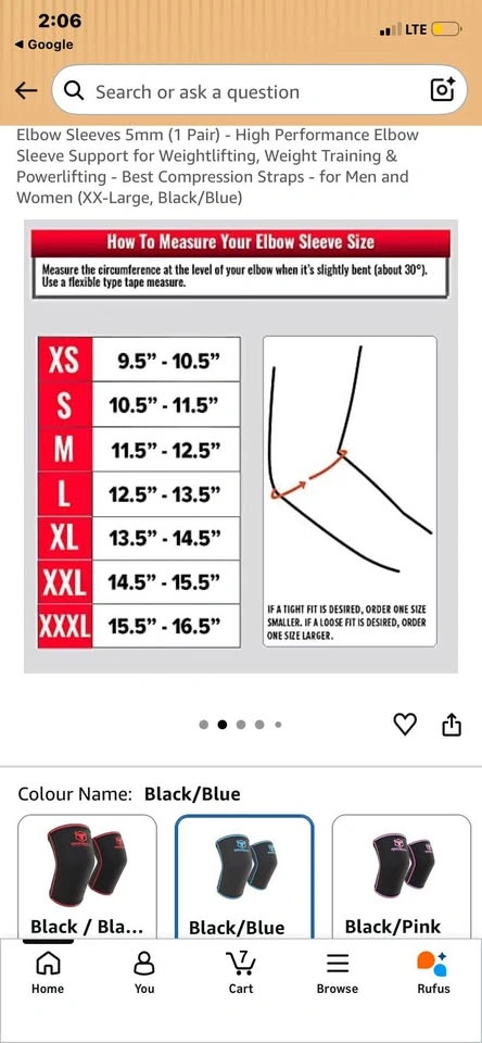 Iron Bull Strength 5mm Elbow Sleeves XXL - photo 4