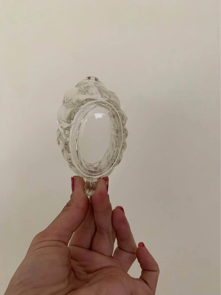 Vintage glass creamer - photo 3