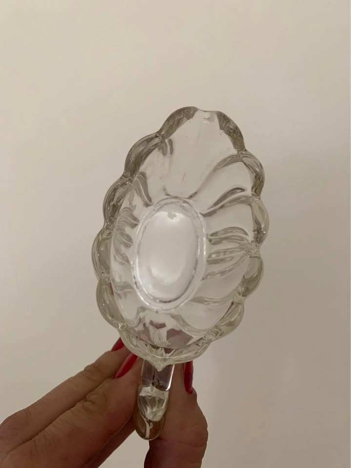 Vintage glass creamer - photo 4