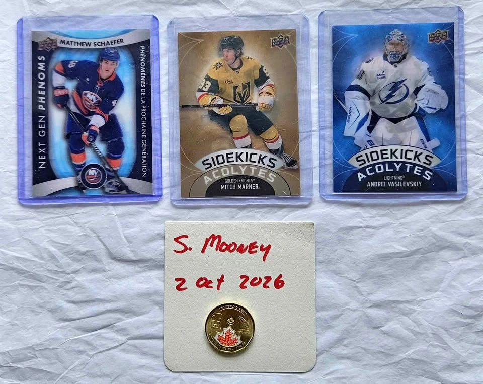 3x Tim Hortons 2026-27 Hockey Cards