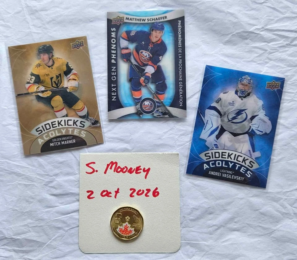 3x Tim Hortons 2026-27 Hockey Cards - photo 2