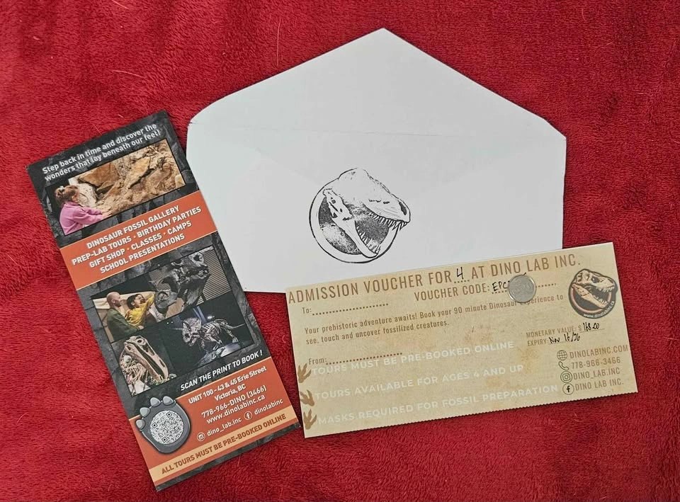 Dino Lab Voucher for 4 - photo 2