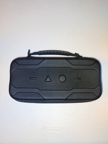 Nintendo Switch Black Hard Shell Zippered Travel Carrying Case