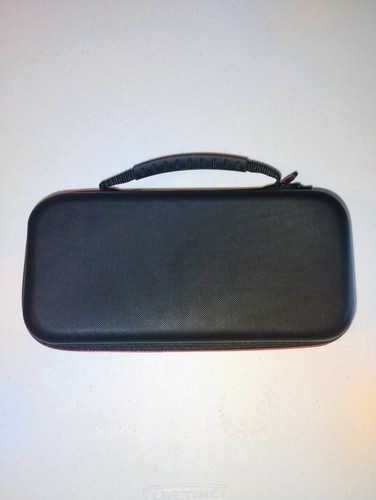Nintendo Switch Black Hard Shell Zippered Travel Carrying Case - photo 2